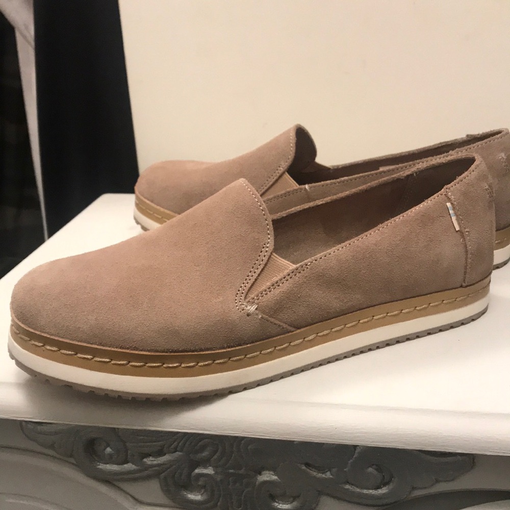 Toms suede
